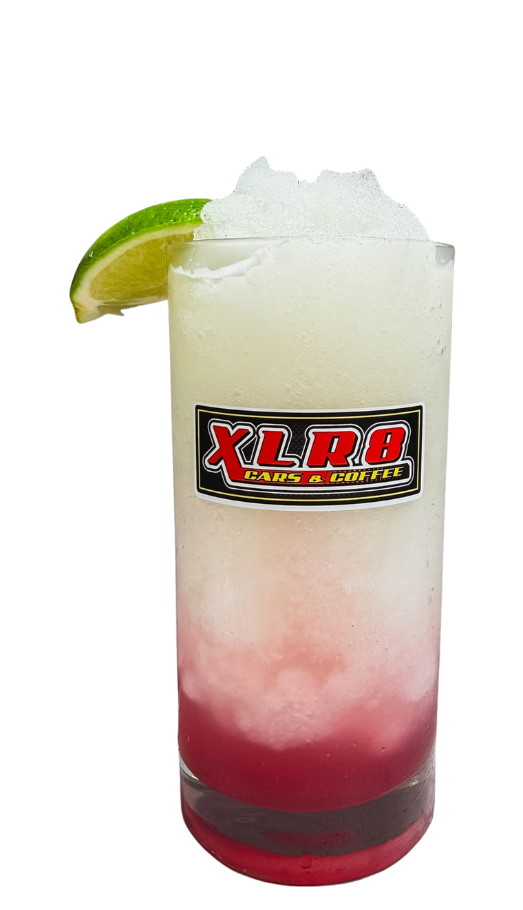 XLR8 Coffee blended lemonade special with lime