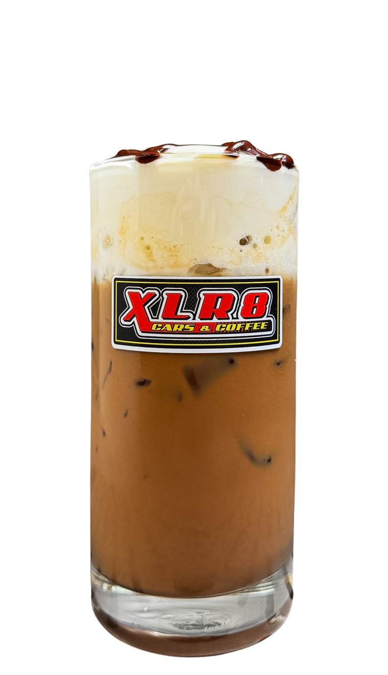XLR8 Coffee iced coffee special with cold foam